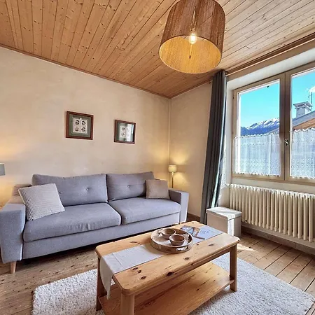 Cosy A Praz-sur-arly, Proche Pistes De Ski, Centre, Parking, 2 Etoiles, Pour 4 Pers. - Fr-1-603-6 Apartment